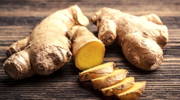 Ginger root to increase potency. 